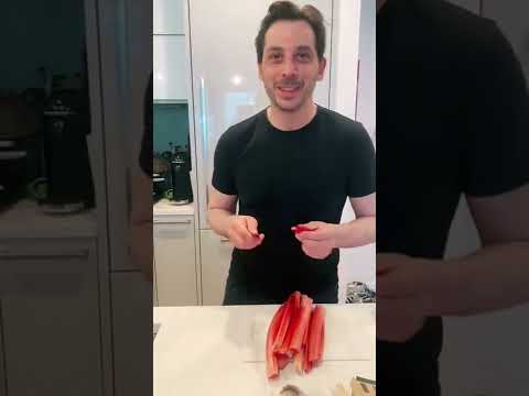 How to Clean & Prepare Rhubarb