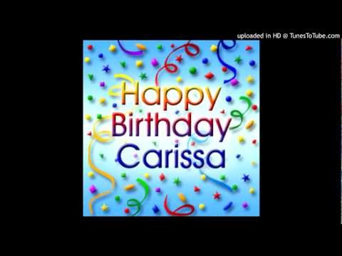 Happy Birthday Carissa