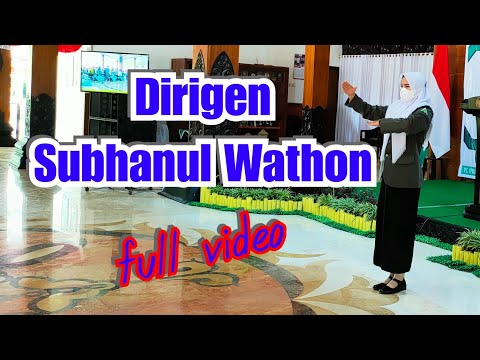 Dirigen Yalal Waton/ lagu Subhanul Wathon