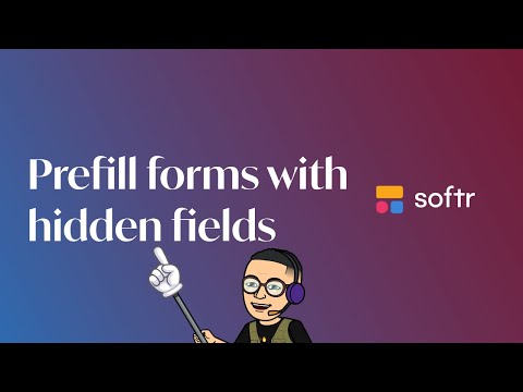 Softr Tutorial - Prefill form submission with hidden fields