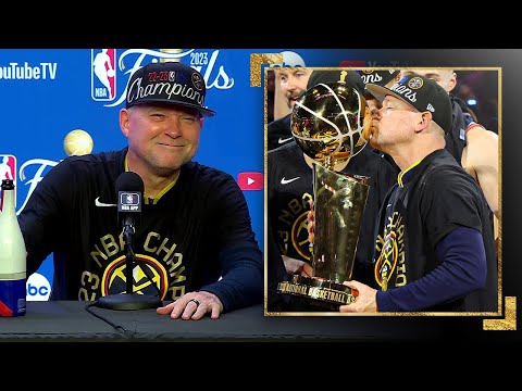 Michael Malone Post Game Interview After Winning The #NBAFinals presented by @youtubetv ​