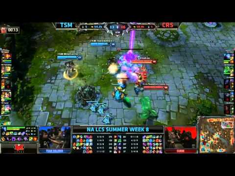 LCS 2013 NA Summer W8D1- TSM vs CRS