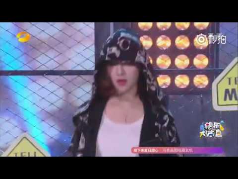 160910 快乐大本营 SNH48 邱欣怡 许佳琪 鞠婧祎 赵粤 《MAMA -EXO》