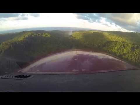 Approach into Melville Hall, Dominica