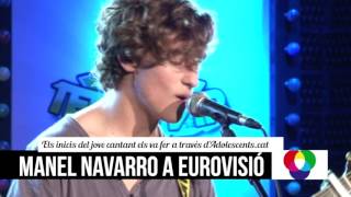 Manel Navarro, candidat a Eurovisió