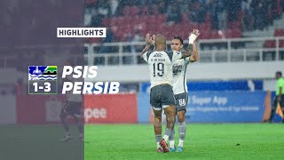 Download lagu Match Highlights PSIS 1 3 PERSIB Pekan 21 Liga 1 2... mp3