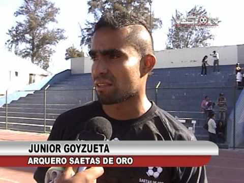 JUNIOR GOYZUETA ARQUERO SAETAS DEORO COPA PERU ETAPA PROVINCIAL - Visión Deportiva 2013 TVT Canal 39