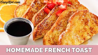 French Toast for Beginners - Learn How Cook