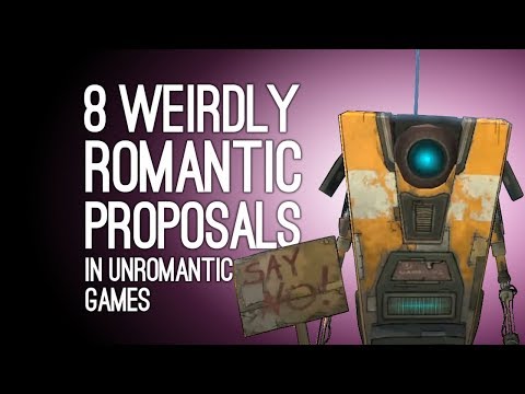 8 Weirdly Romantic Proposals in Unromantic Games