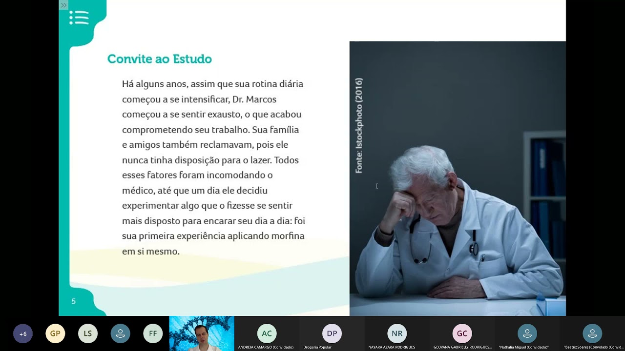 Aula 5 Toxicologia - Drogras de abuso - Morfina e Barbitúricos