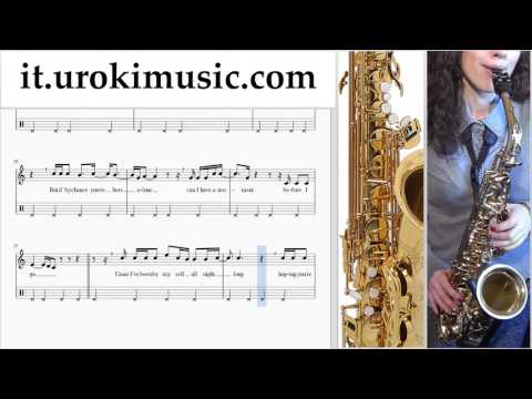 Corso di Sassofono Contralto Adele - When We Were Young Tablature Tab Parte#2 um-i276