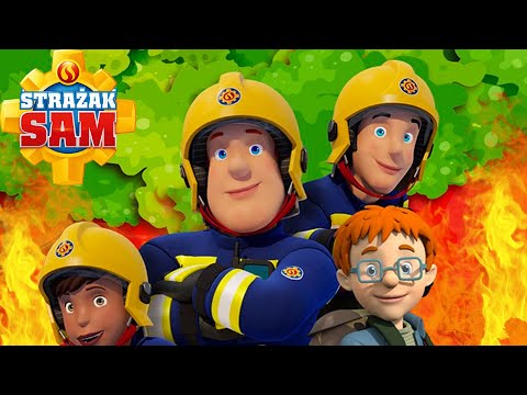 Najlepszy strażak Sam | 1-godzinna kompilacja | Kreskówka bezpieczeństwa