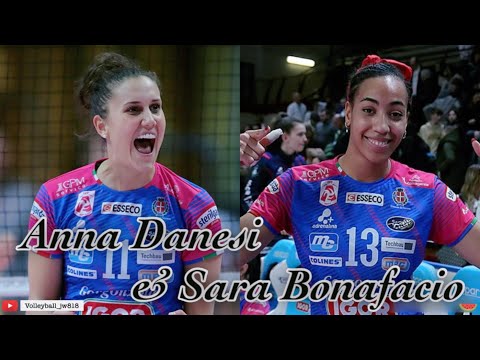 Anna Danesi & Sara Bonifacio | SC Potsdam vs Igor Gorgonzola Novara | CEV Champion League 2022/23