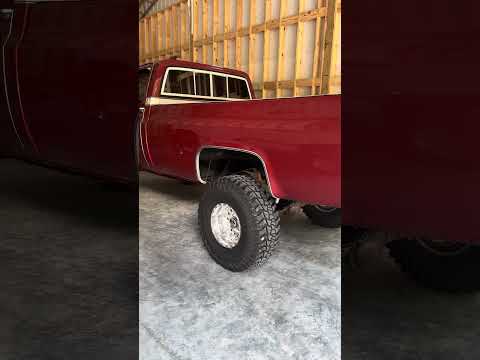 New headers and exhaust on the ‘78 #squarebody #gmc1500 #truck #classic