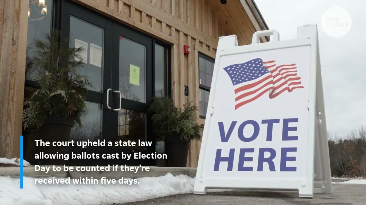 Supreme Court OKs late-arriving mail-in ballots, halting Trump effort