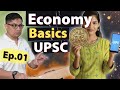 Economy Basics For UPSC Ep 01 Barter To Bitcoin Fiat Money Legal Tender UPI NFT CBDC With PYQs
