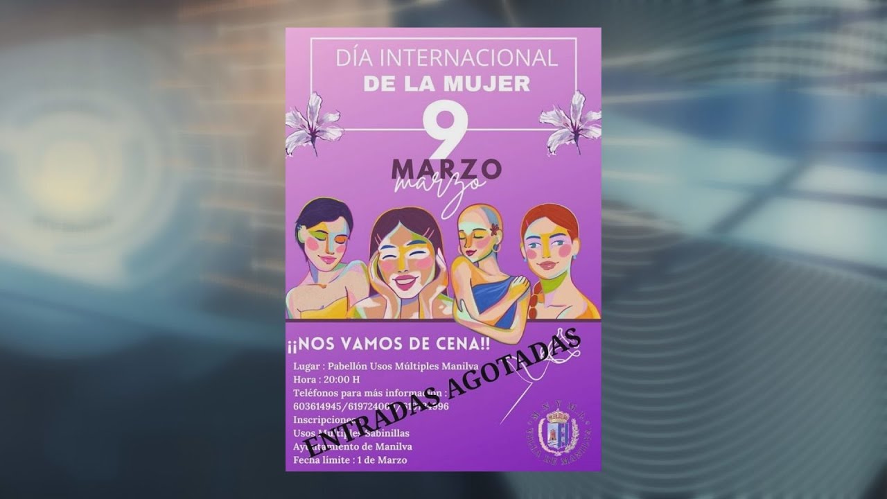 Agotadas las plazas de la cena por el Día Internacional de la Mujer