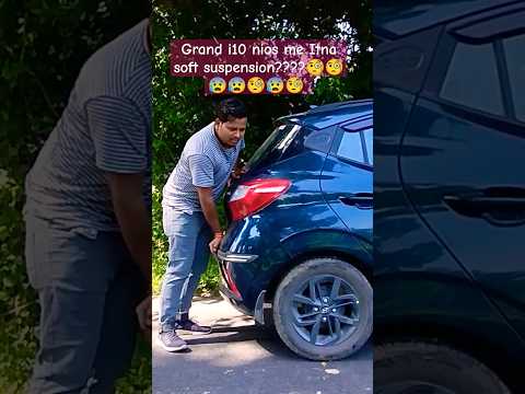 kitna soft suspension hai grand i10 nios me ???🧐🧐🧐 let's check it out ✓ #youtubeshorts #viralshorts