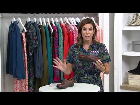 Clarks Collection Leather Slip-On Shoes- Ashland Joy on QVC