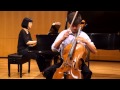 Derek Louie, cello.  Elgar Cello Concerto in E minor, Op. 85, Movements 1 and 2.