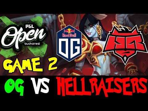 OG.Resolut1on QOP is Sooooo Crazy - OG vs HellRaisers - PGL DOTA2 OPEN