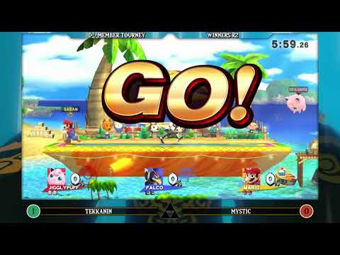 Tekkanin (Donkey Kong) VS. Mystic (Olimar, Falco) - Winners R2 - Dream Chasers Member Tourney