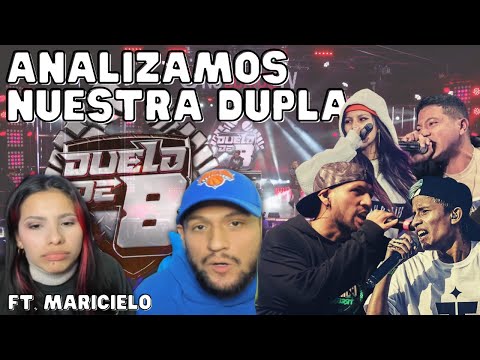 DUELO DE 8 🎤 FUE UN ERROR HACER TEAM? Analizamos junto a Maricielo nuestra batalla vs Vijay + Jair