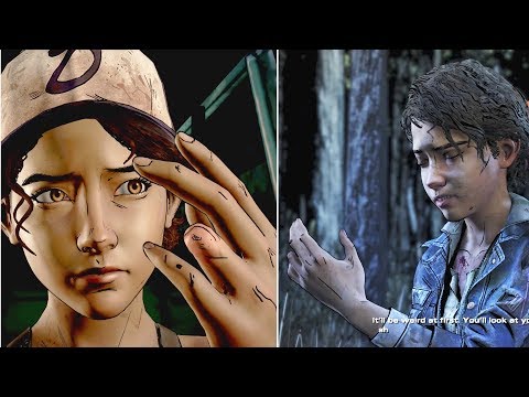 Clem Explains How She Lost Her Finger & What Does it Feel - The Walking Dead Season 4