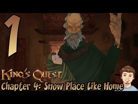 King's Quest Chapter 4: Snow Place Like Home Gameplay Walkthrough - PART 1 - Manny Strikes!