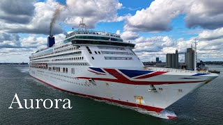 P&O Cruises - Aurora - Departing from Southampton 26/07/2025 - DJI Air 3s 4K - START RC CPL Filter