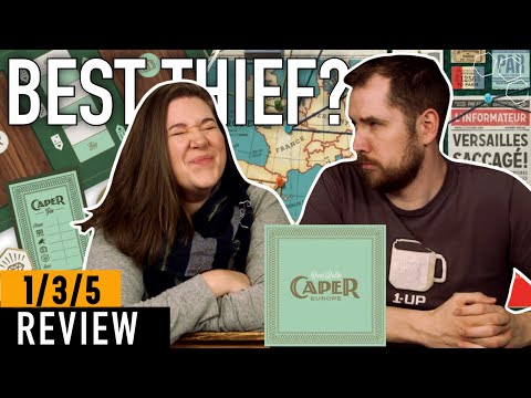 Who’s the Best Thief? | CAPER: Europe 1-3-5 Review
