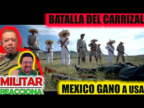 Colombian military officer reacts to the last great battle between Mexico and the United States