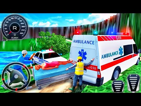 Crazy Ambulance Driving City 2020 - Rescue Hero Emergency Van - Android GamePlay #2
