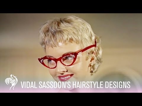 Vidal Sassoon's Hairstyle Designs! (1955) | Vintage...