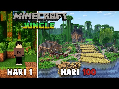 100 Hari Di Minecraft Tapi Jungle Only