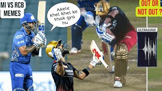 VIRAT KOHLI ANGRY ON UMPIRE 😡 VIRAT KOHLI LBW | RCB VS MI 2022