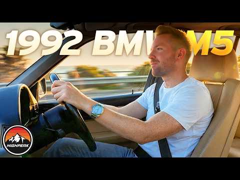 Modern Cars Don’t Feel Like This Anymore… | 1992 BMW M5 E34