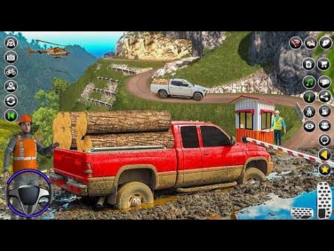 😱 USA Offroad Pickup Truck Driving Simulator | Extreme 4x4 Adventure 2025 🚙💨