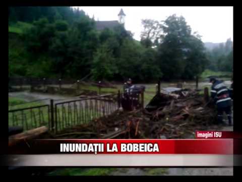 Inundaţii la Bobeica