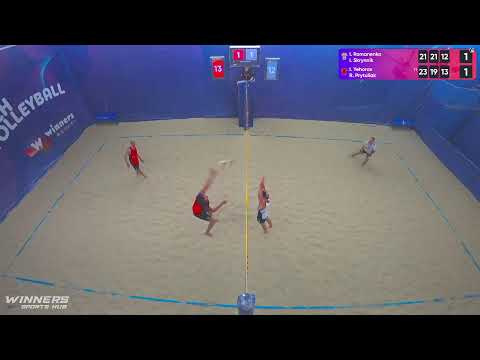 21:00 I. Romanenko / I. Skrynnik - I. Yehorov / R. Prytuliak 18.08.2022 | Winners Beach Volleyball