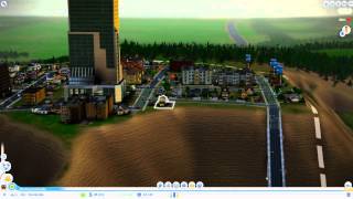 preview picture of video 'Pyk0w Simcity First city'