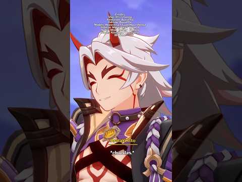 “He’s too damn cute..” || Itto x Gorou #genshinimpact #genshin