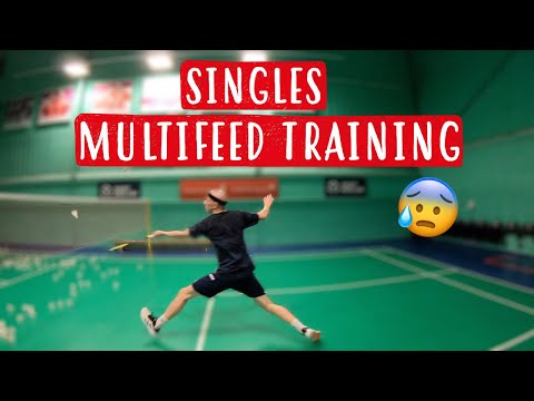 Singles Multifeed Training - Improve Your Speed, Consistency and Endurance!