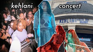 vlog: kehlani concert in london *front row*