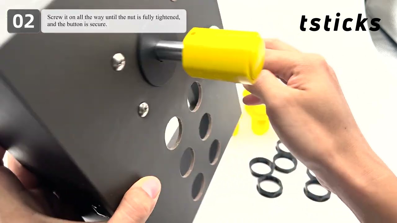 GRS Super Joystick - Pushbuttons Installation Guide