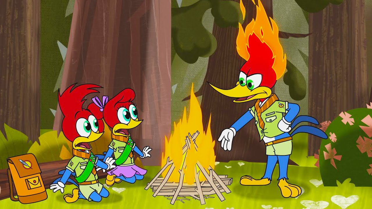 ¡El viaje para acampar sale mal! | El Pájaro Loco