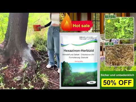 Hartnäckigen Bambus, Unkraut und sogar alte Baumstümpfe mühelos entfernen!