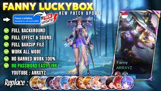 Download lagu NEW‼️Script Skin ML Fanny Luckybox - Skylark No Password | Full Effect, Voice | Patch Terbaru#arrxyz mp3