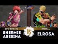 KOF XV ️SHERMIE ASESINA Leona Athena Shermie Vs ELROSA Vice Clark Ramón ️Replay Match 07 25