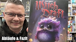 WitchDraft (Hodari Spiele) - Magische Tränke und magische Kreaturen in einem kurzweiligen Spiel
